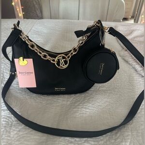 NWT Juicy Couture Exclusive Crossbody Bag Black